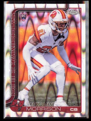 #355 Benjamin Morrison Topps Chrome 2025 Ray Wave Refractor