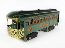 Lot 8112 Ives (Lionel, USA) 341 Std. Gauge Observation Aussichtsplattform-Wagen