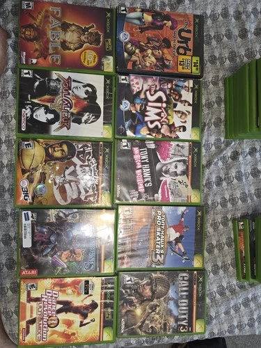 Lot of 10 Microsoft Original Xbox Games
