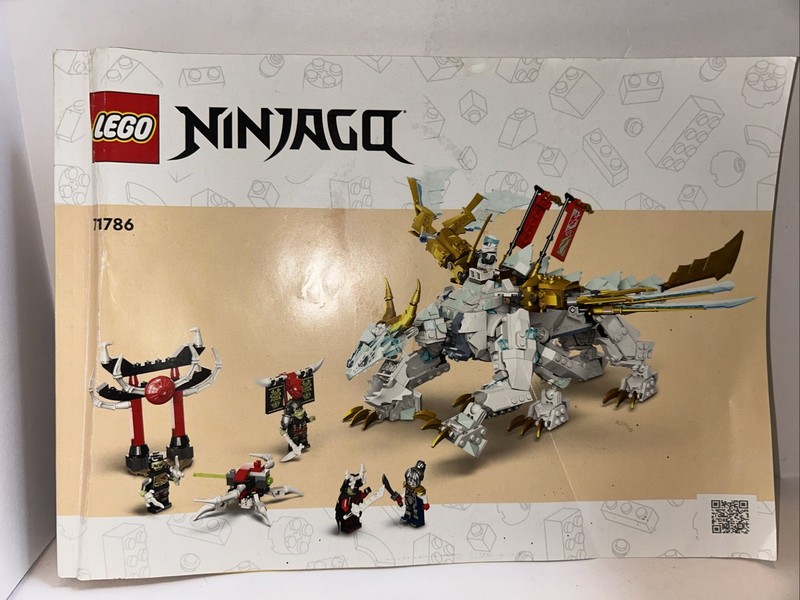 LEGO Ninjago: Manual For Set 71786 Good Shape, No Bricks, Tears, Marks