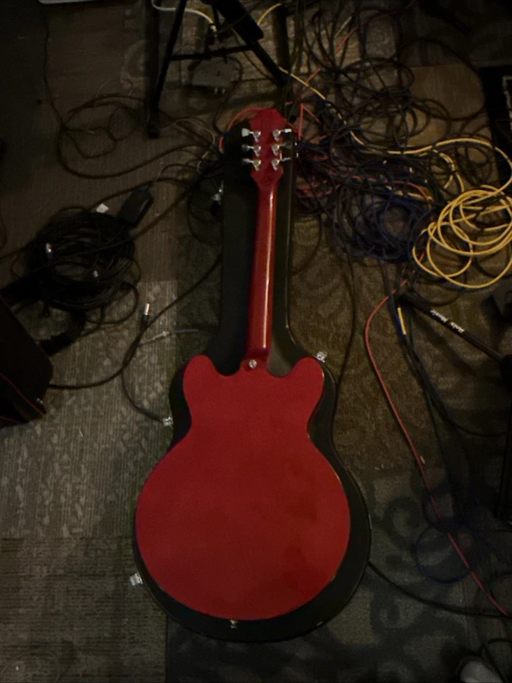 Epiphone ES-335 Studio Dot Cherry cuerpo semihueco Foto 2 de 4