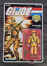 New GI Joe Super 7 Reaction O Ring Target Tiger Force Snake Eyes Sealed Card