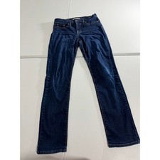 Levi  s 314 Shaping Straight Jeans size 28 x 32 Dark Wash Blue
