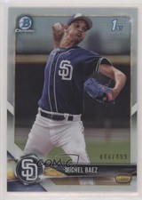 2018 Bowman Chrome Prospects Refractor 448/499 Michel Baez #BCP67 0c6