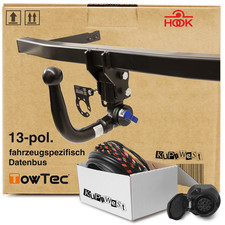 Für Passat Variant B6 Typ 3C5 Hook Anhängerkupplung abnehmbar & 13poliger E-Satz