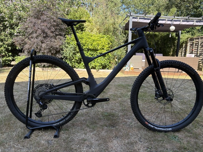 2022 Scott Spark 910 Carbon Fiber Full Suspension Mountain Bike - Size Large
