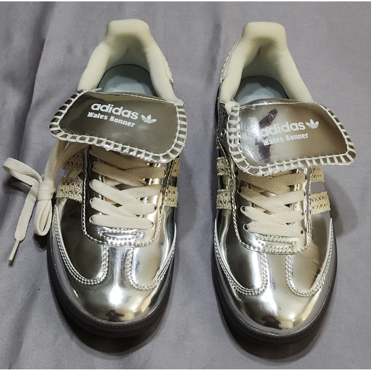 adidas Wales Bonner x Samba Silver Metallic - огромный выбор по