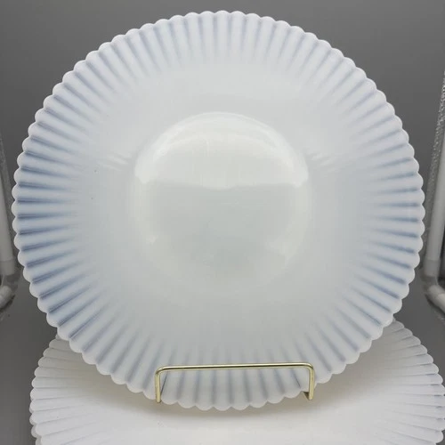 Monax Petalware Depression Glass Salver Platter MacBeth Evans 10¾in