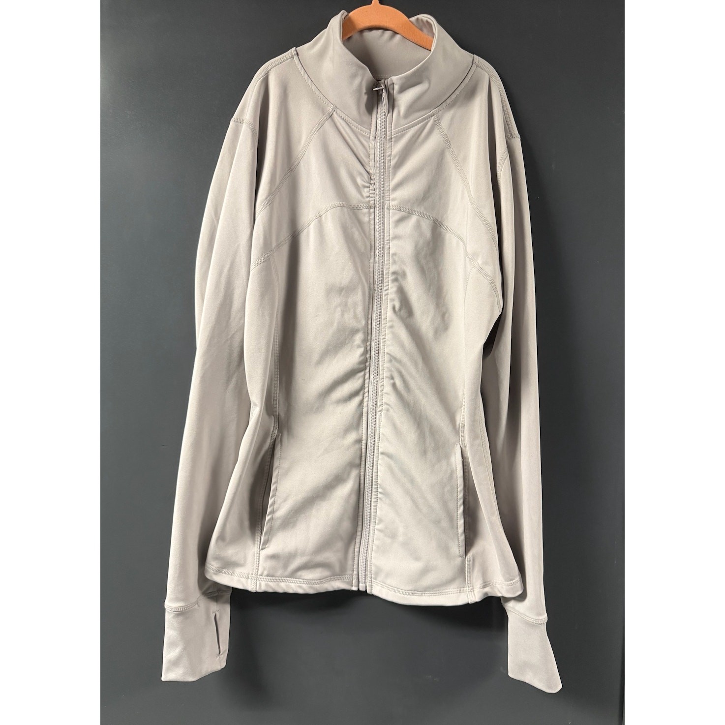 Vogo Gray Athletic Zipup Jacket - Medium - image 1