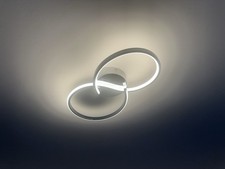 Dunelm Infinity LED Flush Ceiling Light Dimmable