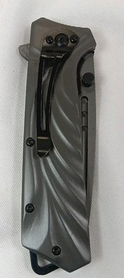 Hoffman Richter Tactical HR-15 Folding Knife 4'' Titanium Coated Steel Blade