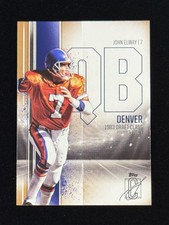 2025 Topps Signature Class #13 - John Elway - Bronze - Denver Broncos