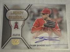 2019 Topps Legacy of Baseball 150th Anniversary 031/150 Tyler Skaggs Auto