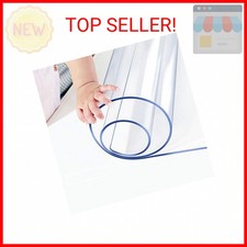 14x24 in Office Desk Blotter Mat Clear Plastic Table Protector Cover Pad PVC Tra