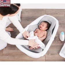 3-In-1 Baby Bath Tub Adjustable Infant Sling Comfortable Safe Newborn Care New