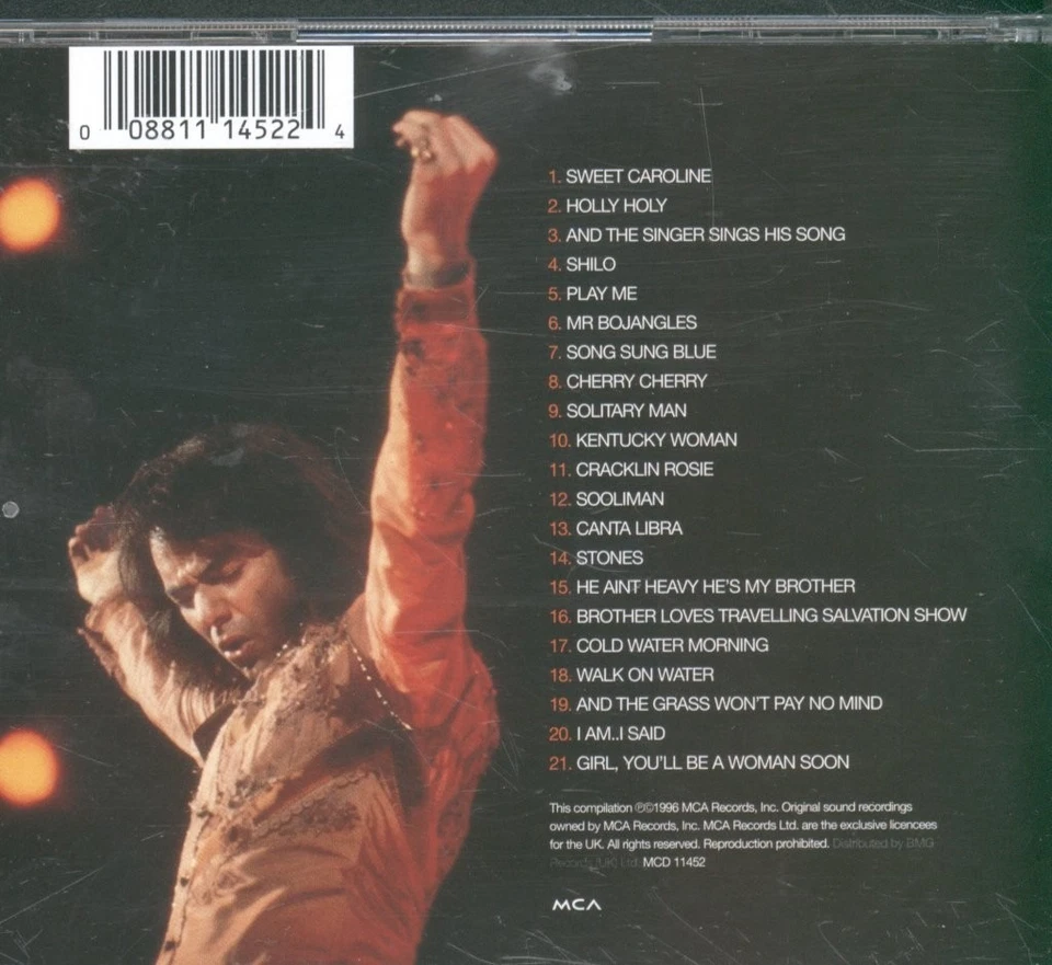 Neil Diamond Best Of CD Europa MCA 1996 MCD11452 - Bild 2 von 3