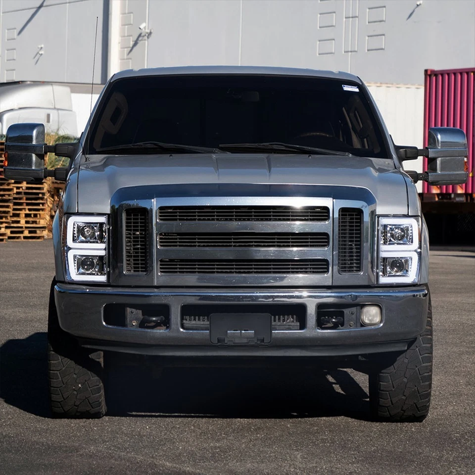 Kit de montaje de soporte de etiqueta de matrícula de placa delantera para Ford F-350 Super Duty 2008-2010 Foto 4 de 4