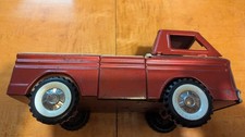 Vintage Structo Pickup Truck Toy Red Pressed Steel Plastic 1960s 1970s USA