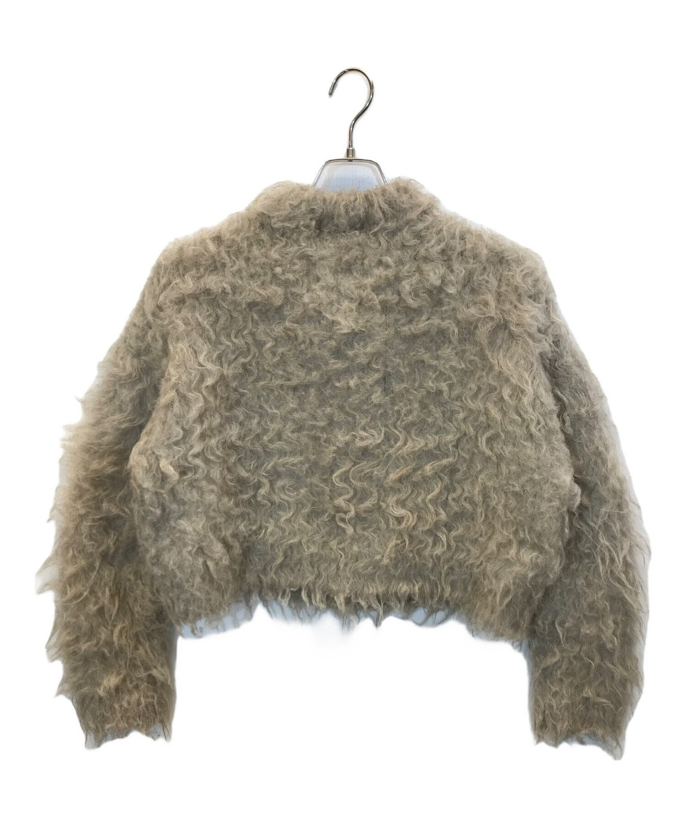 CLANE SHAGGY SHORT KNIT CARDIGAN 1 beige Ext+++ | eBay CLANE SHAGGY SHORT KNIT CARDIGAN 1 beige Ext+++ | eBay