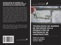 Kakharov Zaitjan (U. A.) | TecnologÍAs DE Ahorro DE Recursos EN LA ProducciÓN...