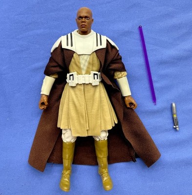 Hasbro STAR WARS Black Series MACE WINDU (6'' 1:12 Scale) 2003 Tartakovsky Clone