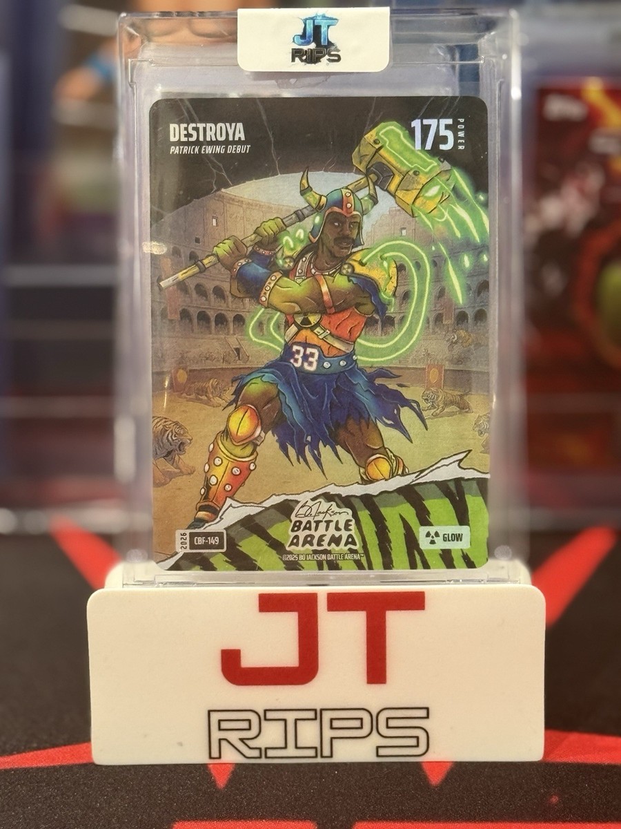 2026 Bo Jackson Battle Arena Colosseum Glow#CBF-149DestroyaPatrickEwing (000748)