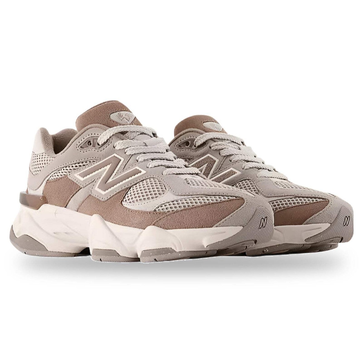 New Balance 9060 Mushroom Shipyard Arid Stone Big Kids Sneakers