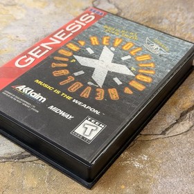 Revolution X: Music is the Weapon Case & Cartridge - Sega Genesis