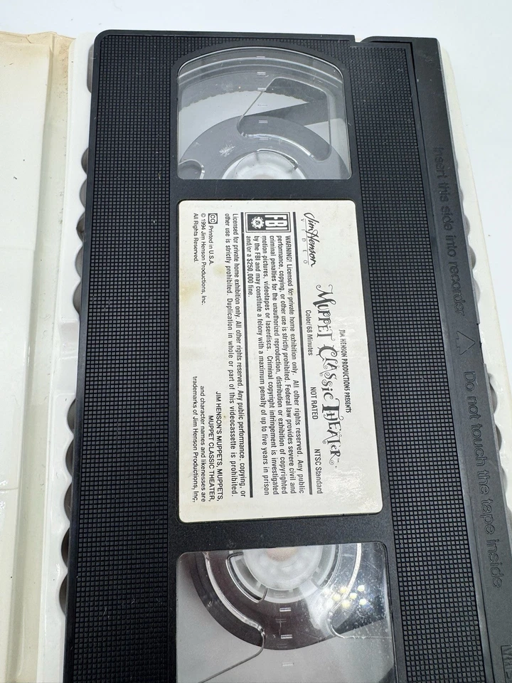 Muppet Classic Theater VHS 6 Fairy Tales Foto 3 de 4