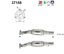 AS Katalysator für VW Passat B3/B4 Golf III Vento