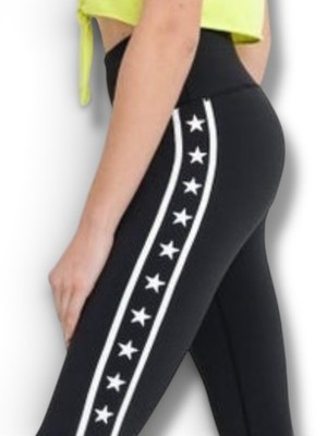 Women's Stars & Stripes Athleisure Leggings by Mono B NWT