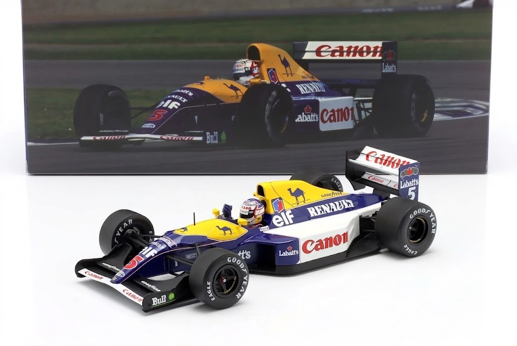 Williams Renault F1 FW14B #5 Nigel Mansell 1992  British Winner GP 1/18 WERK83