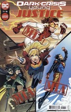 Dark Crisis Young Justice 1A Dunbar NM 2022 Stock Image