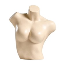 Half-Body Female Torso Mannequin Lightweight Lingerie Display Torso Lingerie