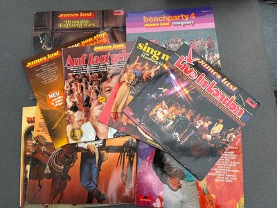 9x James Last Konvolut - Live in London etc. Vinyl Pop Schlager