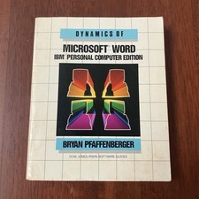 Dynamics Of Microsoft Word Vintage Computing ...