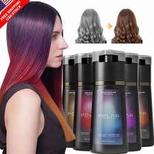 Polar Hair Dye Shampoo Essence Color Natural ...