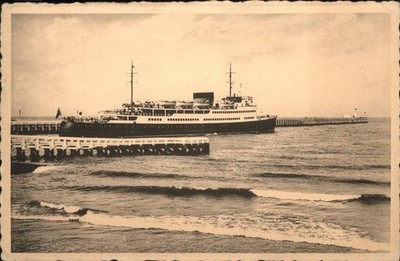 Schiffe Ships Navires Mallboot Koning Albert Ostende