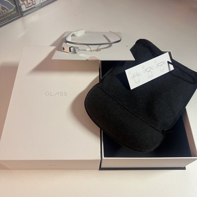 Google Glass Explorer Edition XE-C Cotton White Neu Selten Verpackt Sammlerstück