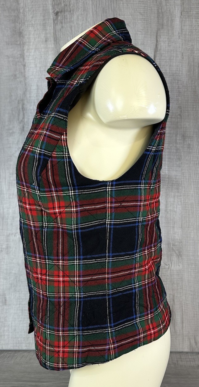 Pendleton Plaid Vest Collared Button Up Holiday T… - image 2