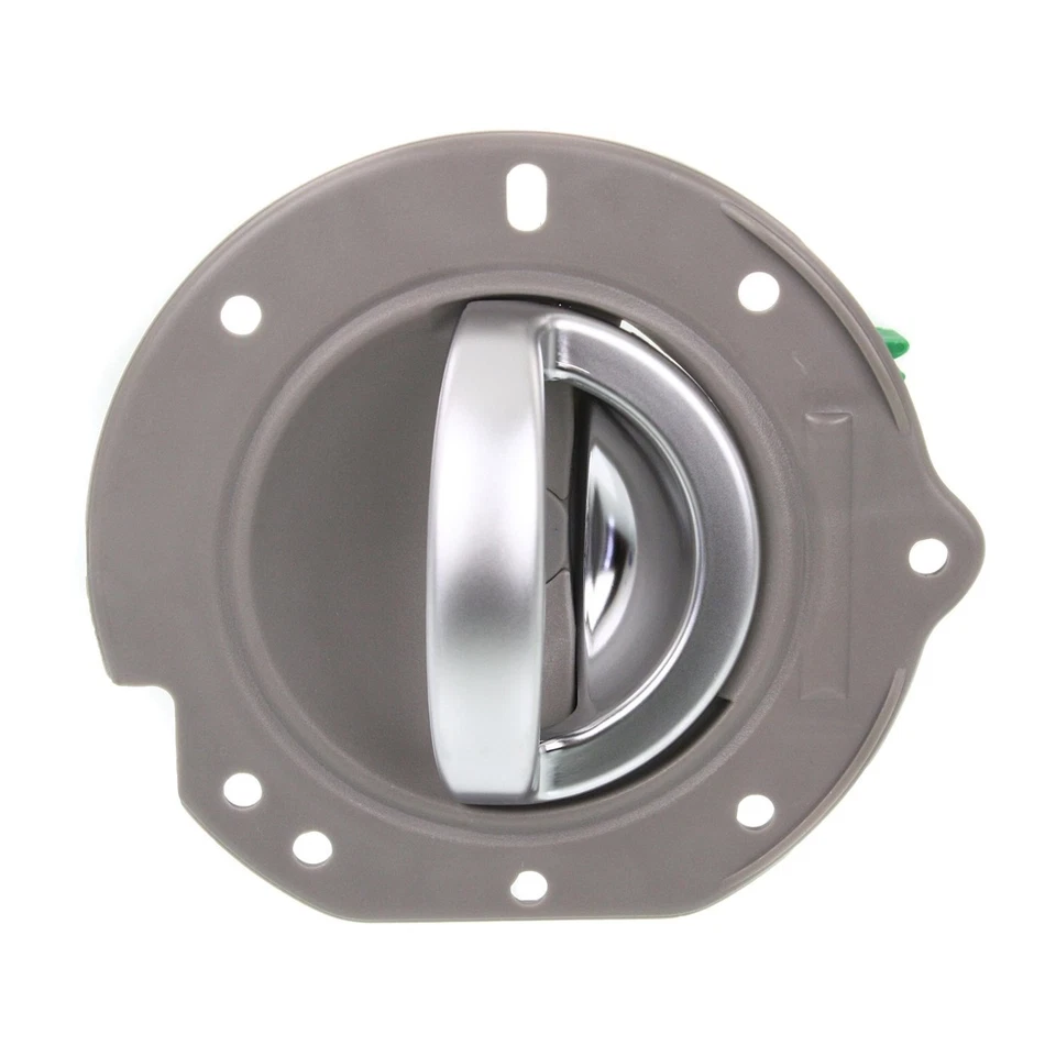 Juego de manijas de puerta para Jeep Liberty 2002-2007 delanteras beige con palanca plateada 2 piezas Foto 2 de 4