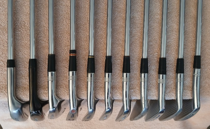 TZ GOLF - VINTAGE RARE Wilson Staff Tour BLADE, D.I., 3-SW Irons