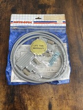 Vintage Printer Cable IBM to HP Laserjet And Plotters IB-HPP-6 6ft Long NEW