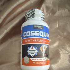 Nutramax Cosequin with MSM  HA Chewable Tablets Hip  Joint Health Adult Dogs