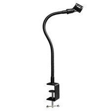 19-INCHS Flexible Gooseneck Microphone Stand with Heavy Duty Desk Clamp for P...