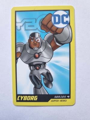 DC Super Hero Series 4 Cyborg #006 Arcade Coin Pusher Card