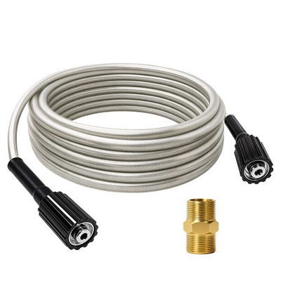 #ad 30FT Pressure Washer Hose with Greenworks Model 5200402 Durable Reinforced H... $28.28