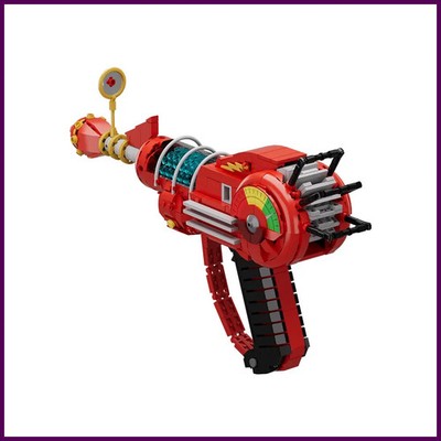 Gorbicks  Red Call of Duty Ray Gun Model Bricks DIY Game Building Blocks Kit
