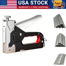Upholstery Staple Gun Heavy Duty, Yeahome 4-in-1 Stapler Gun with 600 Staples US