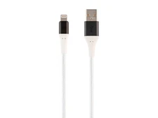 Monoprice Lightning to USB Type-A Cable - 1.5ft - White - Apple MFi Certified